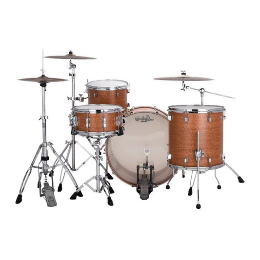 Ludwig 22 Neusonic Fab Drum Set Satinwood w/Elite Spurs