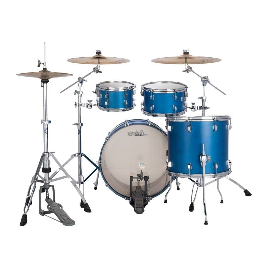 Ludwig Neusonic Rapid MOD2 4pc Drum Set Satin Royal Blue