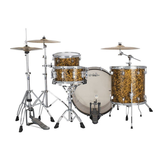 Ludwig Neusonic Pro Beat 3pc Drum Set Butterscotch Pearl