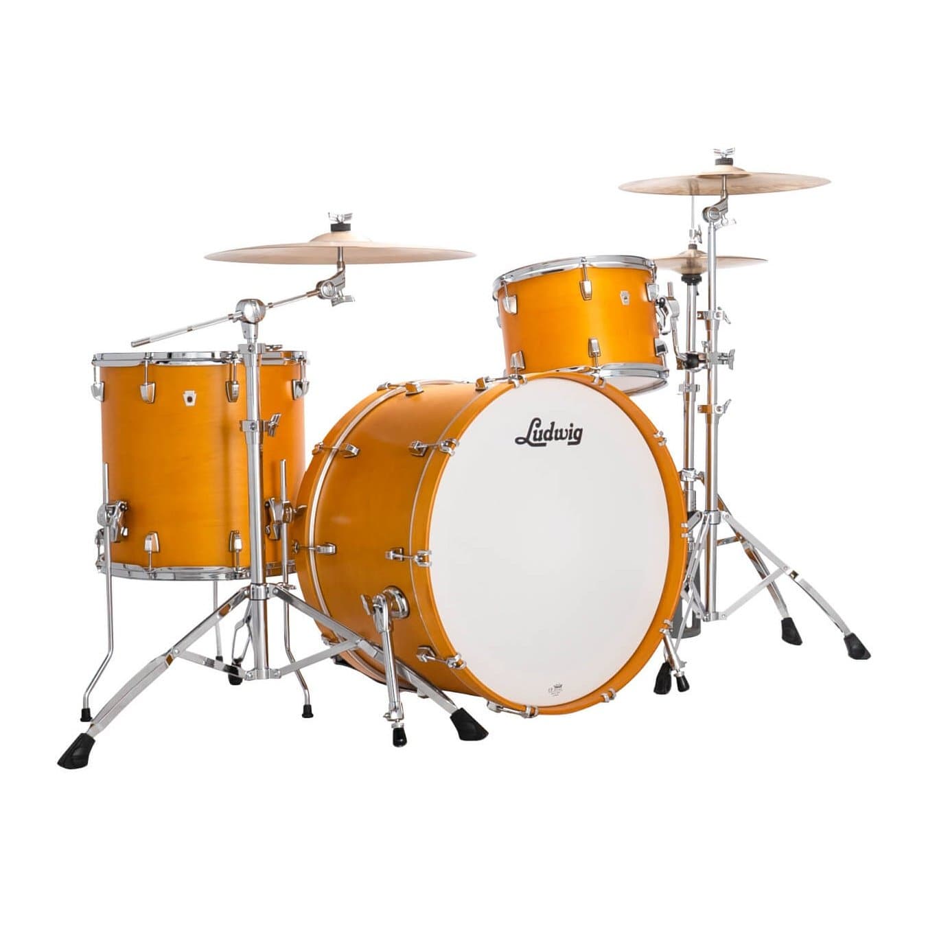 Ludwig Neusonic Pro Beat 3pc Drum Set Satin Golden Slumbers