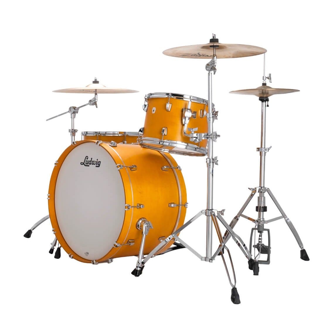 Ludwig Neusonic Pro Beat 3pc Drum Set Satin Golden Slumbers