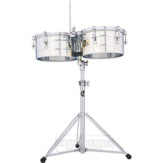 LP Prestige 14 & 15 Timbales - Stainless Steel