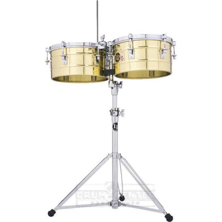 LP Tito Puente 13&14" Timbales, Solid Brass