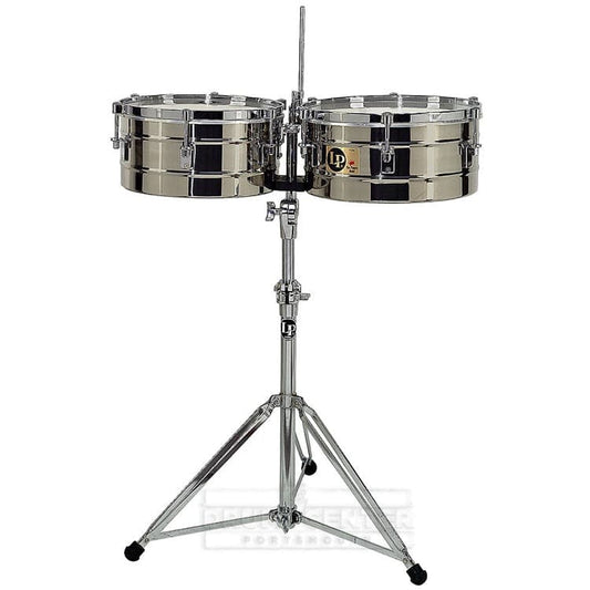 LP Tito Puente 13&14" Timbales, Stainless Steel