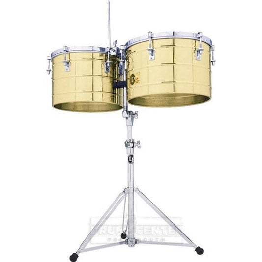 LP Tito Puente 15 & 16 Thunder Timbs - Solid Brass