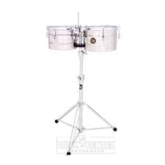 LP Tito Puente 9-1/4 & 10-1/4 Timbalitos - Stainless Steel