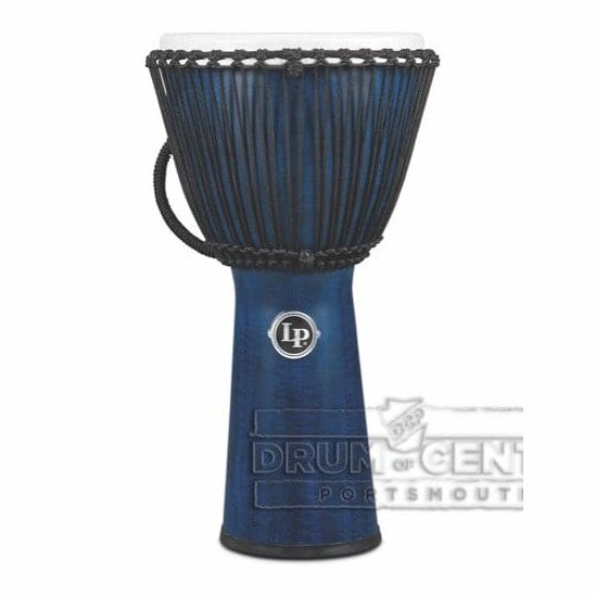 LP Ethnic Drums : Rope Djembe 12.5insyn Shell, Syn Hd, Blu