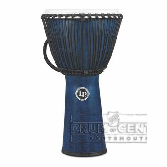 LP Ethnic Drums : Rope Djembe 12.5insyn Shell, Syn Hd, Blu