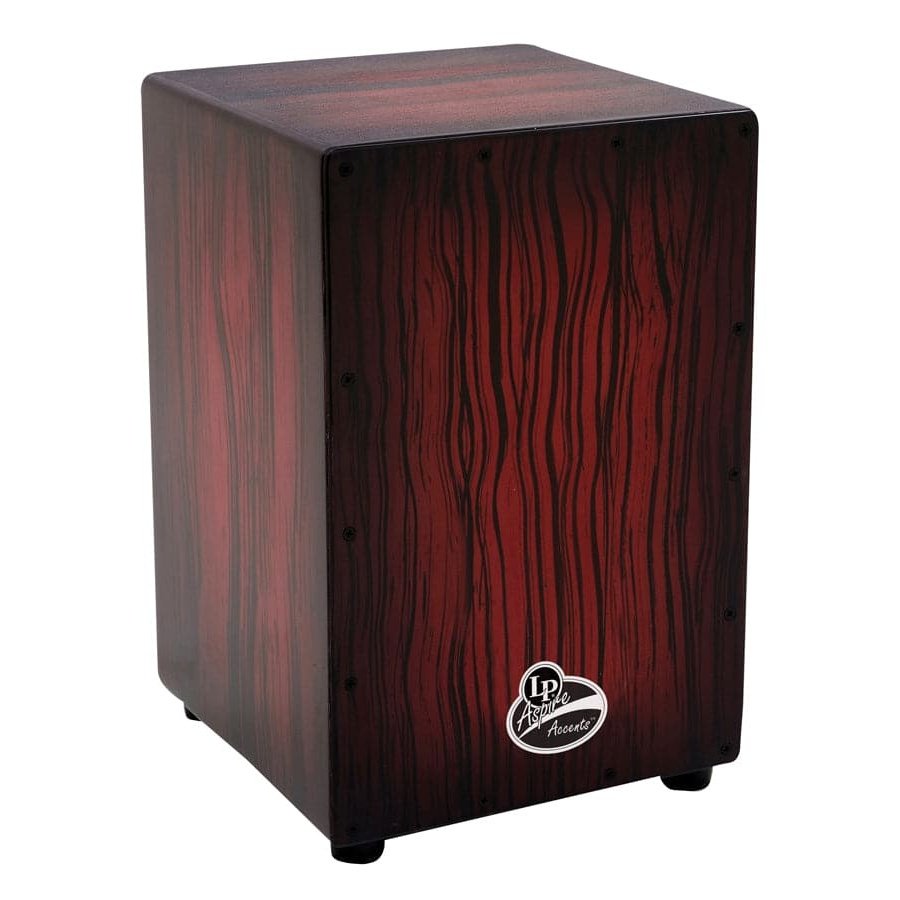 LP Aspire Accents Cajon - Dark Wood Streak