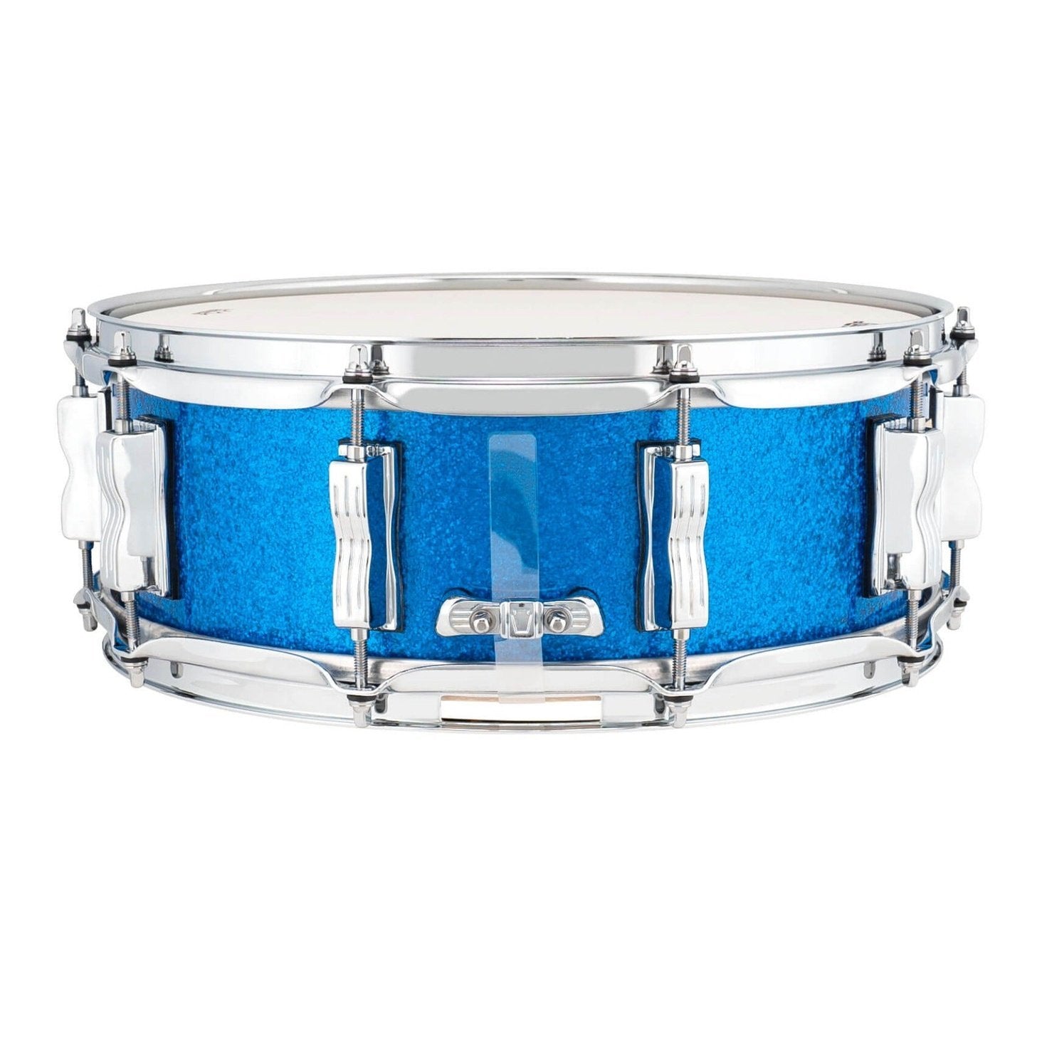 Ludwig Classic Maple Snare Drum 14x5 Blue Sparkle