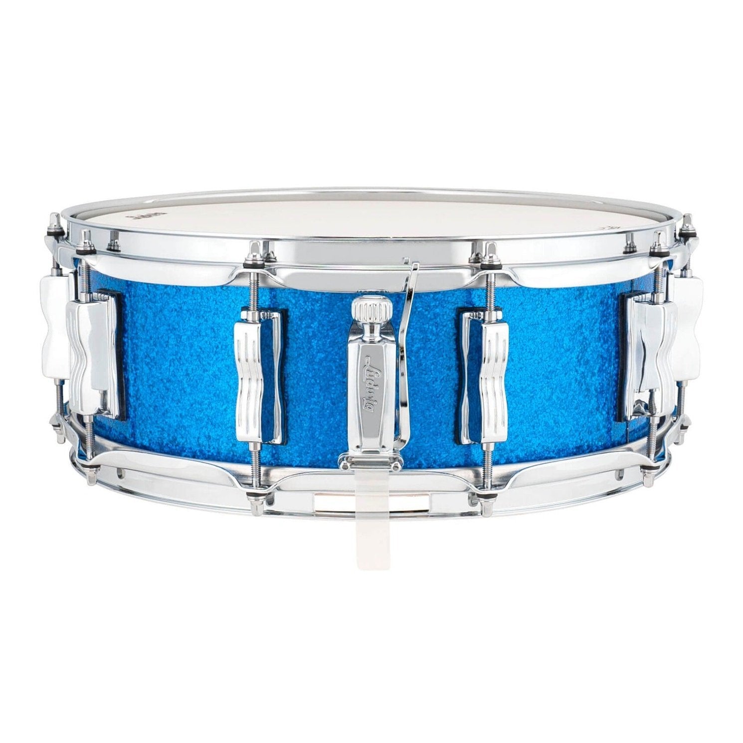 Ludwig Classic Maple Snare Drum 14x5 Blue Sparkle