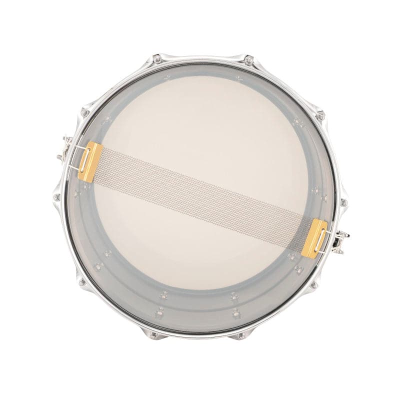 Ludwig LU0814C Universal Brass Snare Drum 14x8 w/Chrome Hardware
