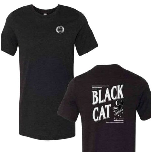 Ludwig Black Cat T-Shirt X-Large Black