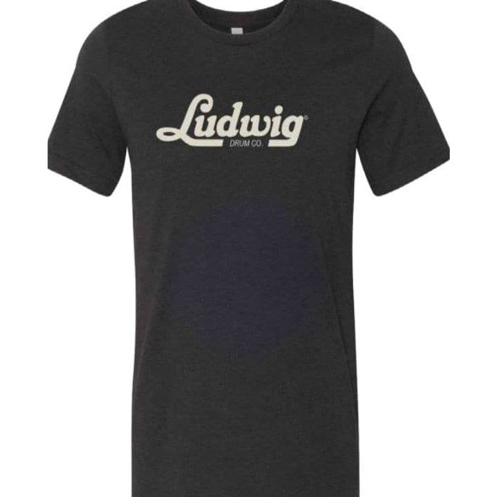 Ludwig Script Logo T-Shirt X-Large Black