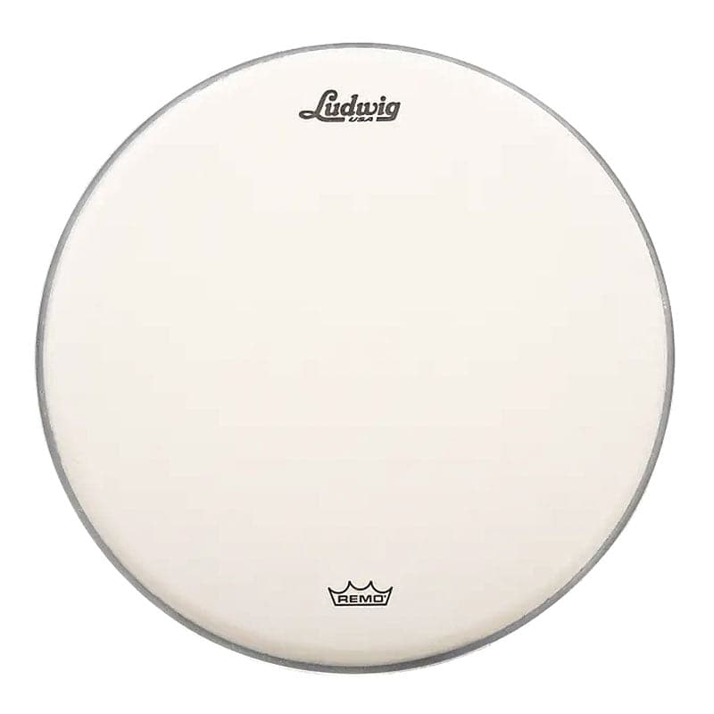 Ludwig Ambassador Coated Logo Drum Head 12"