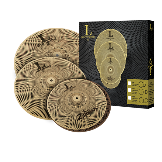 Zildjian L80 Low Volume Cymbal Box Set 14/16/18