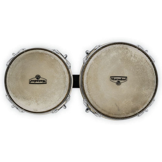 LP Matador Wood Bongos - Black Wood/Chrome
