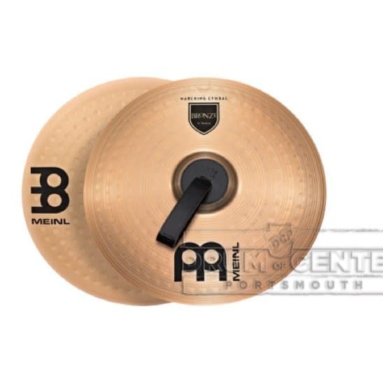 Meinl 16 B8 Bronze Marching Cymbals Medium, Pair