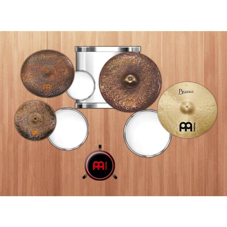 Meinl Byzance Mike Johnston Cymbal Set w/ Free 18" Crash