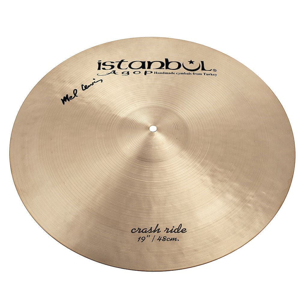 Istanbul Agop Mel Lewis Crash Ride Cymbal 19" 1782 grams