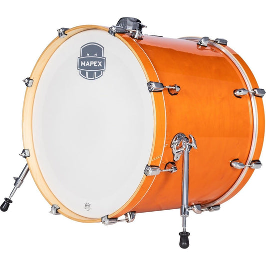 Mapex Mars Maple Bass Drum w/Mount 22x18 Glossy Amber