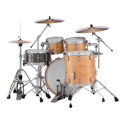 Pearl Masters Maple/Gum 4pc Drum Set Hand Rubbed Natural Finish