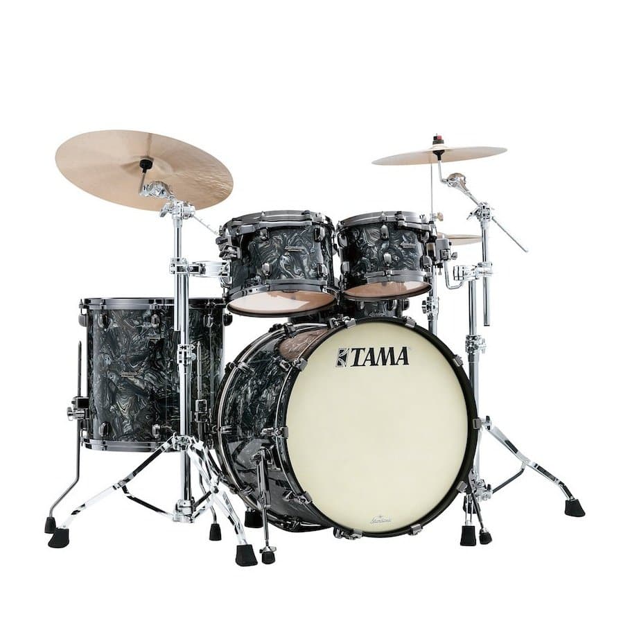 Tama MR42TZBNSCCL Starclassic Maple 4pc Drum Set Charcoal Swirl