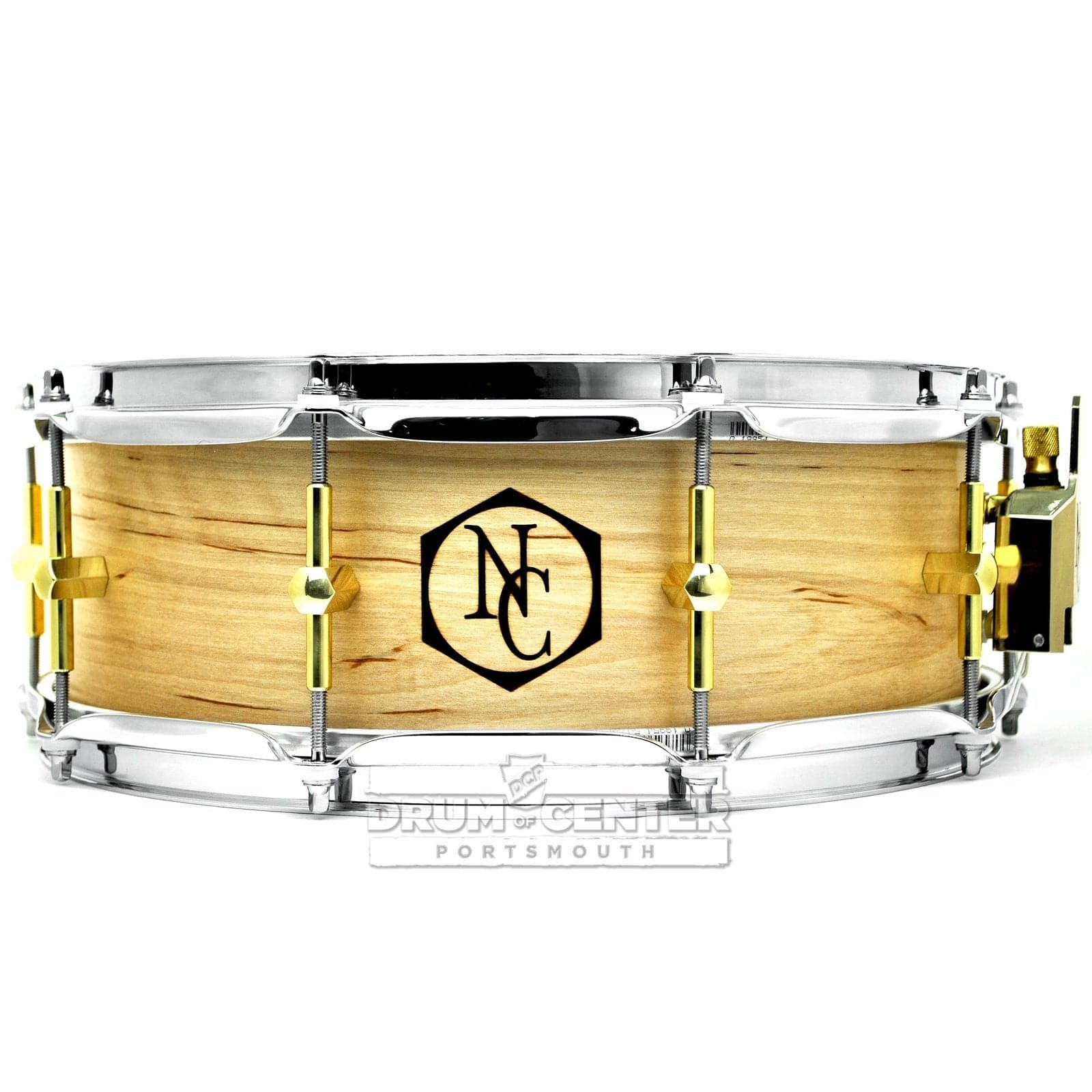 Noble & Cooley Solid Shell Classic Birch Snare Drum 14x5 Natural Oil
