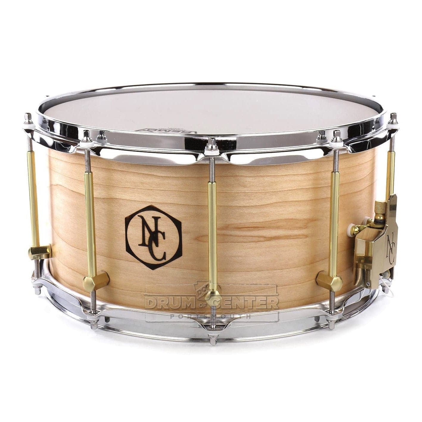 Noble & Cooley Solid Shell Classic Maple Snare Drum 14x7 Natural Oil