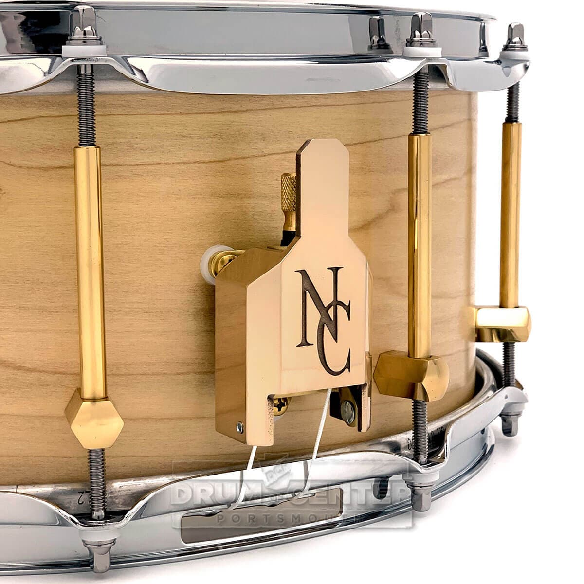 Noble & Cooley Solid Shell Classic Tulip Snare Drum 14x6 Natural Oil