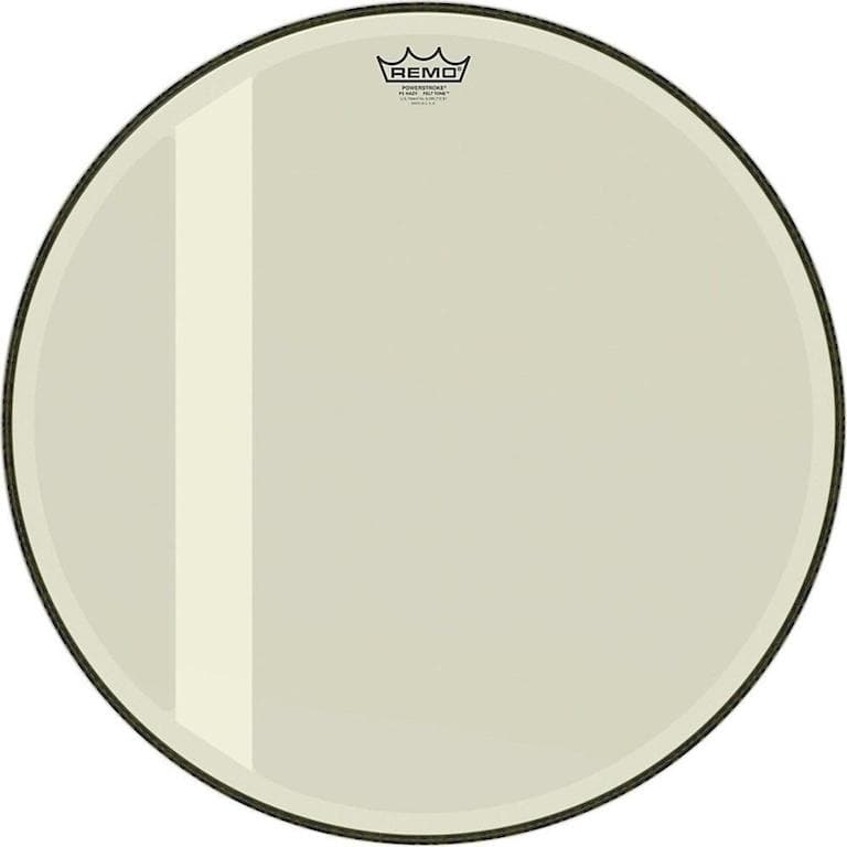 Remo Clear Felt Tone Powerstroke 22 Inch Bass Drum Head