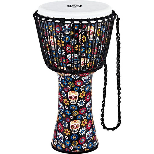 Meinl 12" Travel Djembe - Day Of The Dead Finish