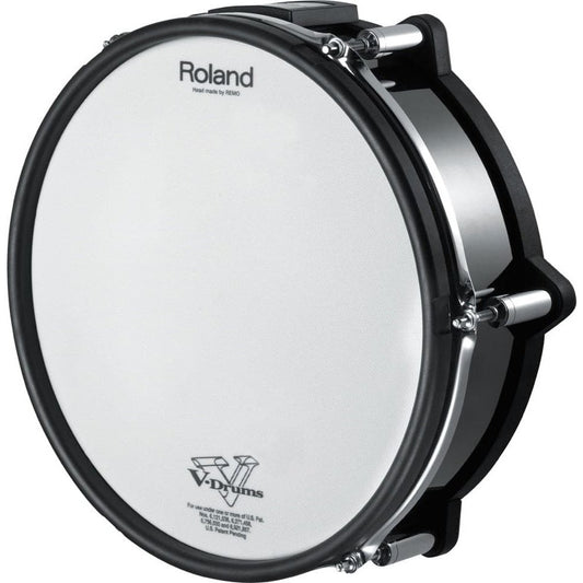 Roland PD-128S-BC 12 Inch Dual Trigger Mesh V-Pad - Black Chrome Finish
