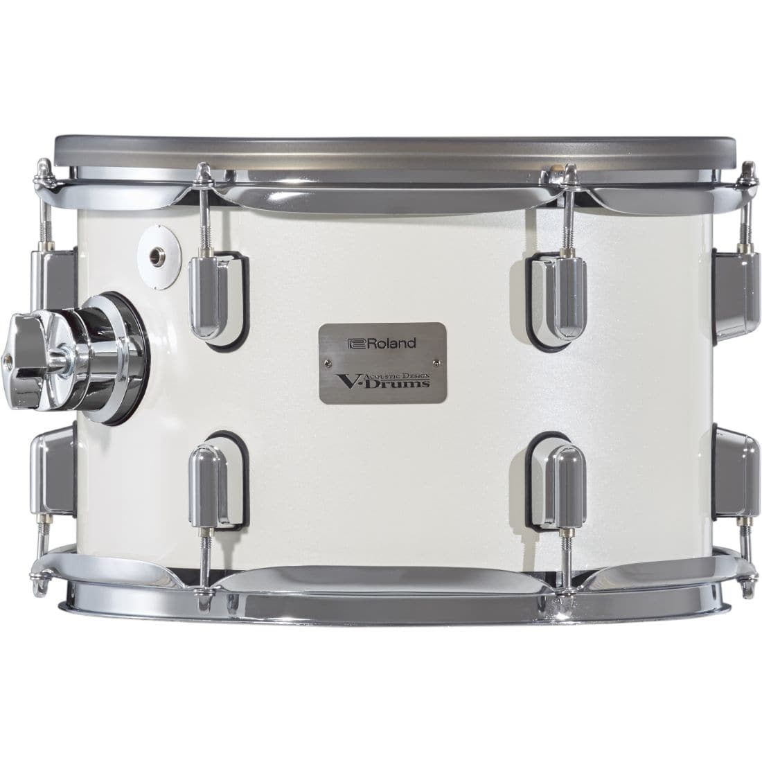 Roland V-Drums Acoustic Design Tom Pad - 12x8 - Pearl White