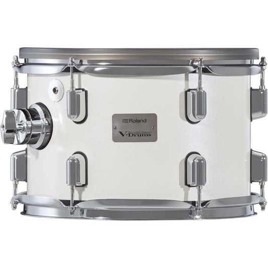 Roland V-Drums Acoustic Design Tom Pad - 12x8 - Pearl White