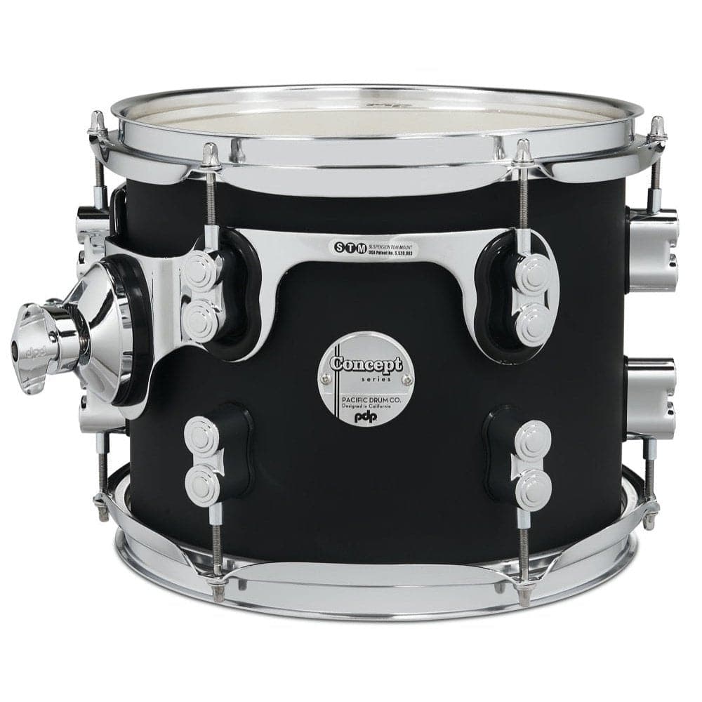 PDP Concept Maple Tom 10x8 Satin Black