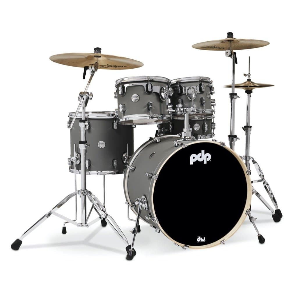 PDP Concept Maple 5pc Drum Set - Satin Pewter