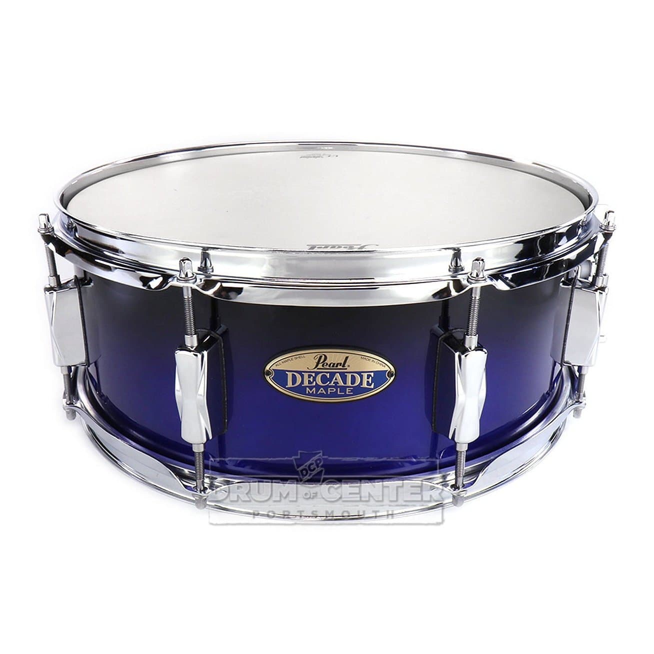 Pearl Decade Maple 14x5.5 Snare Drum - Kobalt Blue Fade