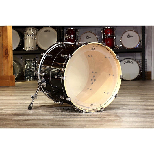 Pearl Masters Maple Complete 22x18 Bass Drum - Quicksilver Black
