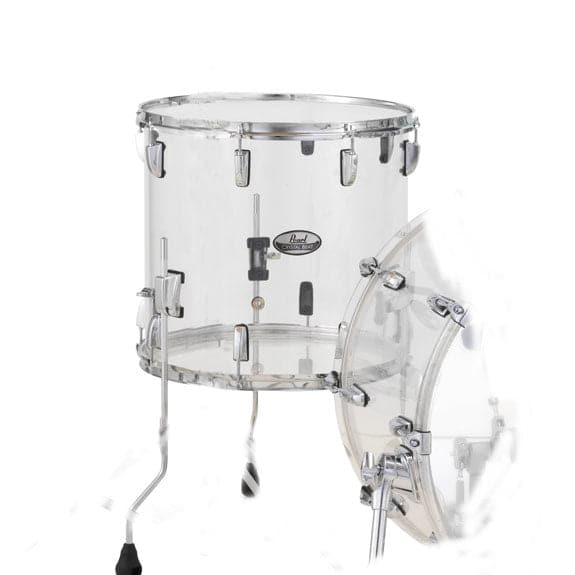 Pearl Crystal Beat Acrylic Floor Tom 16x15 Ultra Clear
