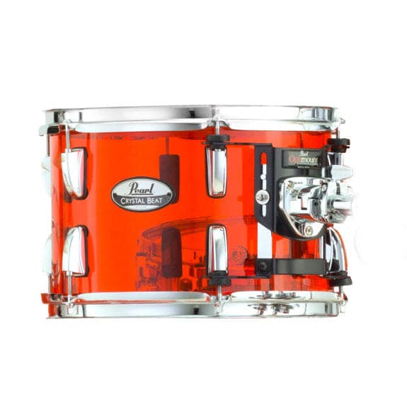 Pearl Crystal Beat Acrylic Tom Tom 13x9 Ruby Red