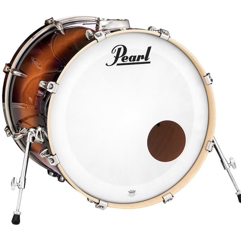 Pearl Export Lacquer 20x16 Bass Drum - Gloss Tobacco Burst