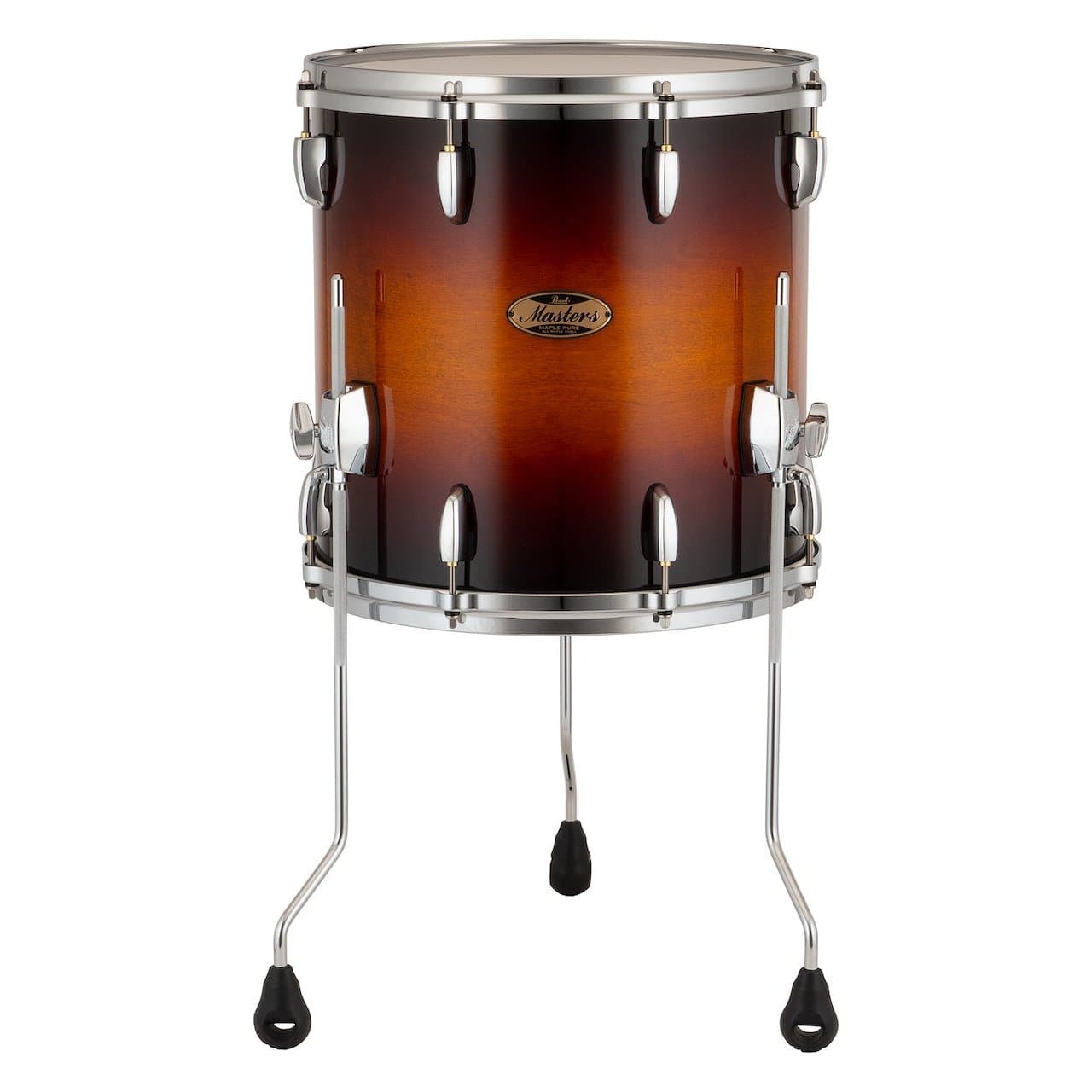 Pearl Masters Maple Pure Floor Tom 14x14 Vintage Tobacco Burst