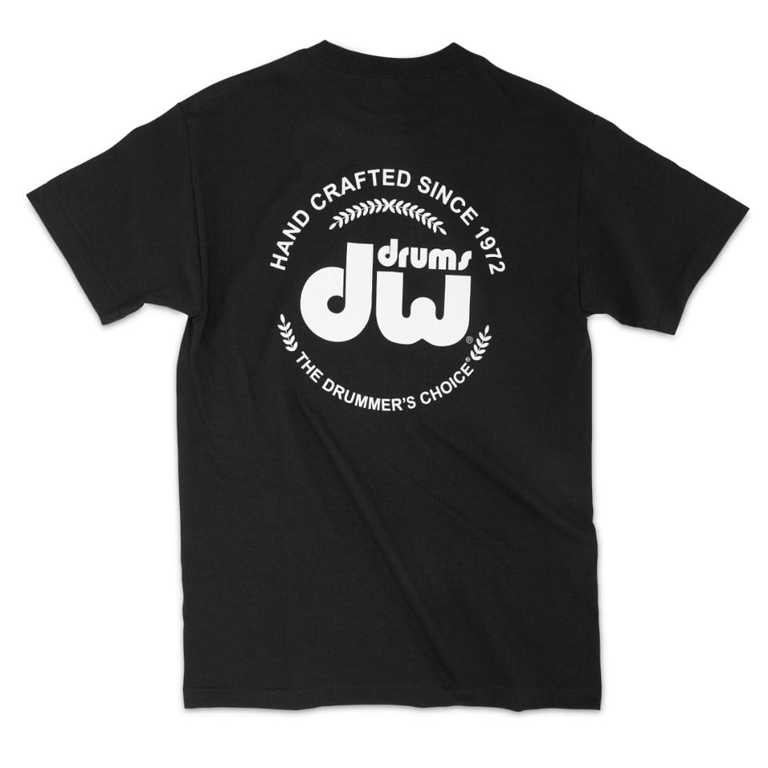 DW Black Heavy Cotton Short Sleeve Tee With Corporate Logo- XXXL