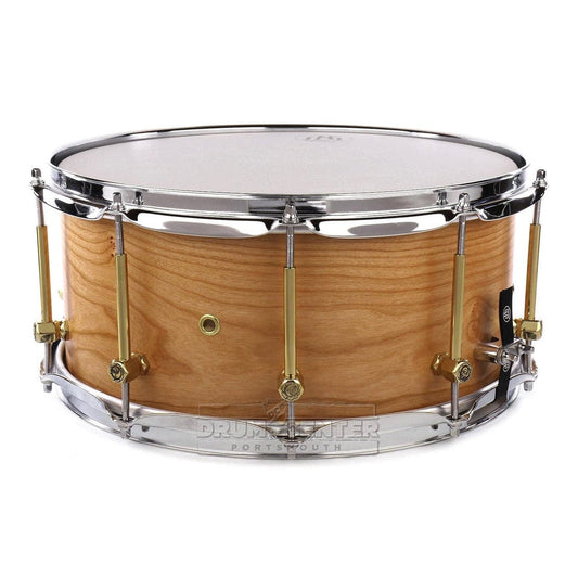 RBH Prestige Solid Cherry Snare Drum 14x6.5 w/ Engraved Lugs + FREE Case