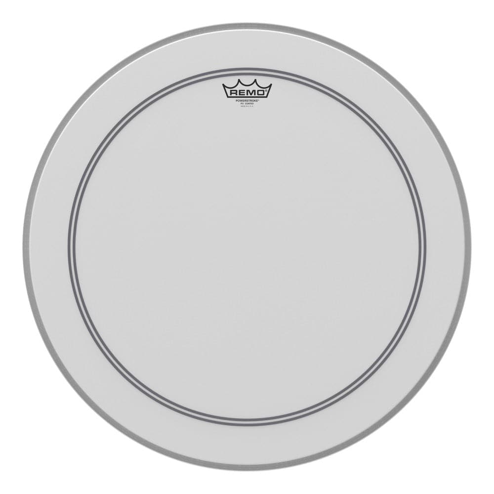 Remo Coated Powerstroke P3 22 Inch Drum Head w/2.5 Impact Patch