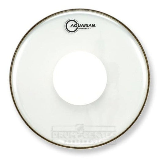 Aquarian Bass Drum Heads : Response 2 Power Dot Bass Drumhead 22