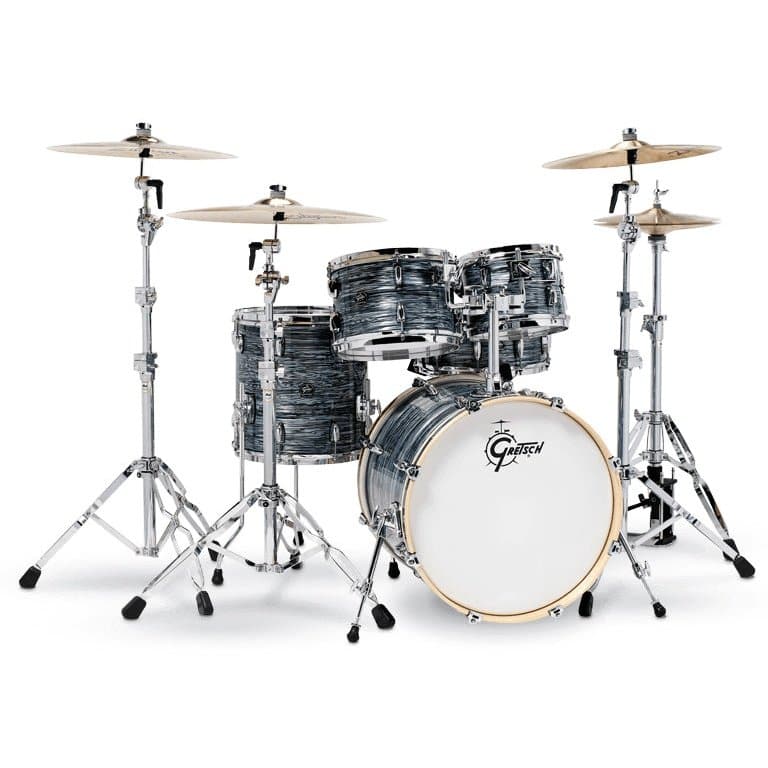 Gretsch Renown 5pc Drum Set 20/10/12/14/14 Silver Oyster Pearl
