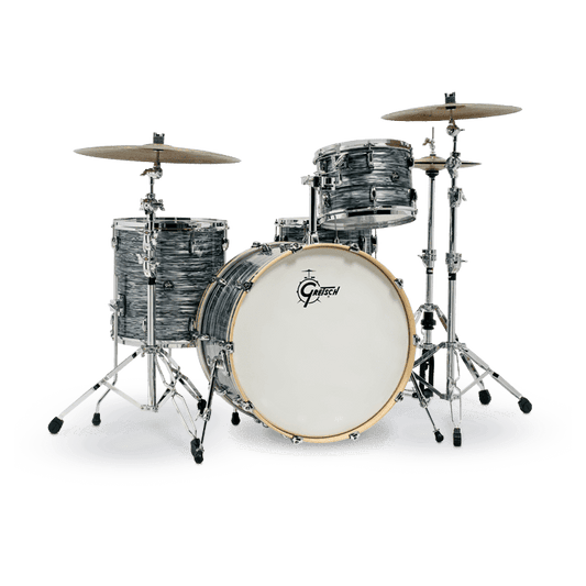 Gretsch Renown 4 Pc Drum Set with 24 Silver Oyster Pearl