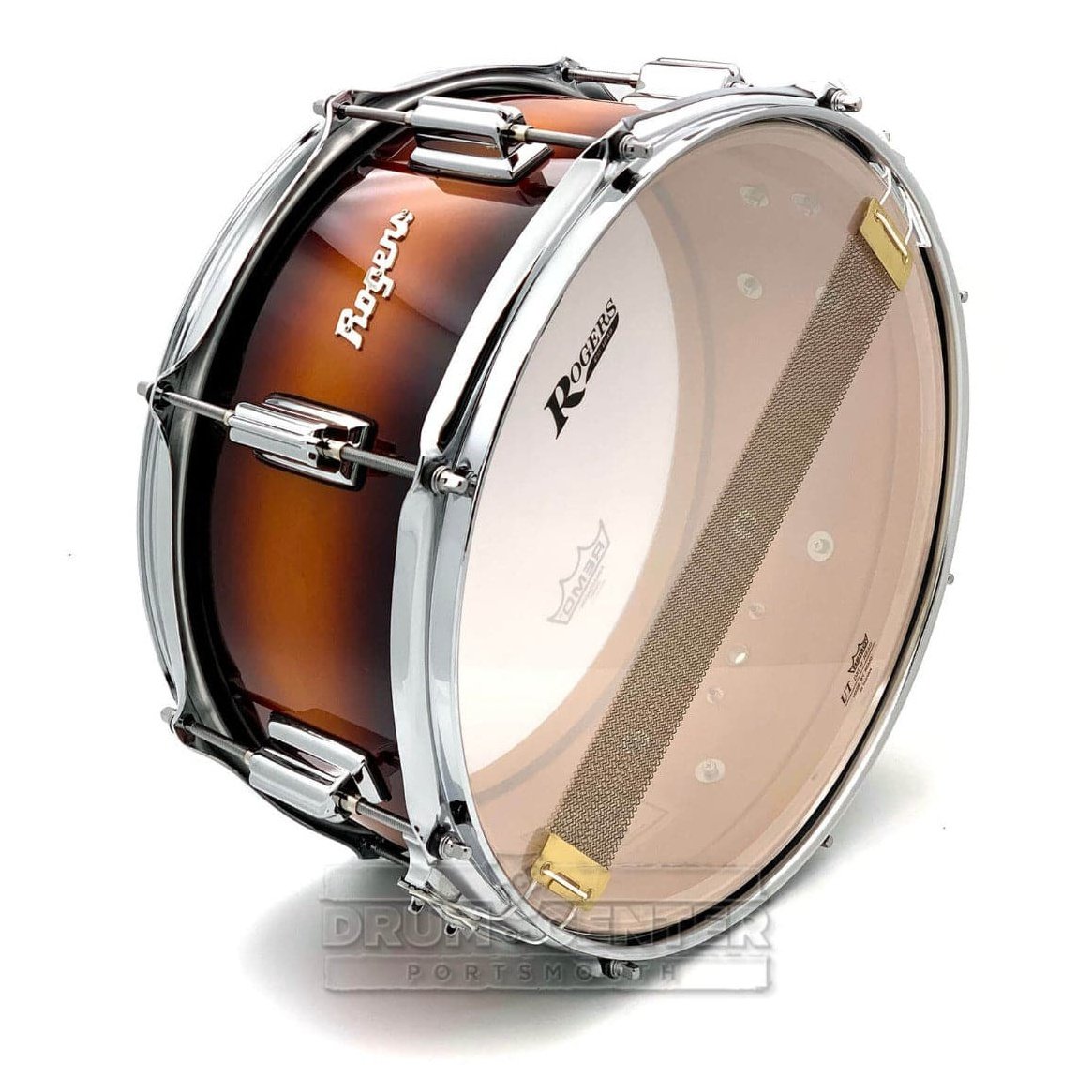 Rogers Powertone Limited Edition Snare Drum 14x6.5 Vintage Sunburst Lacquer